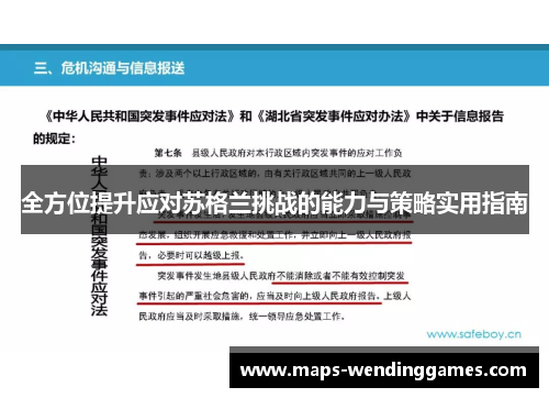 全方位提升应对苏格兰挑战的能力与策略实用指南
